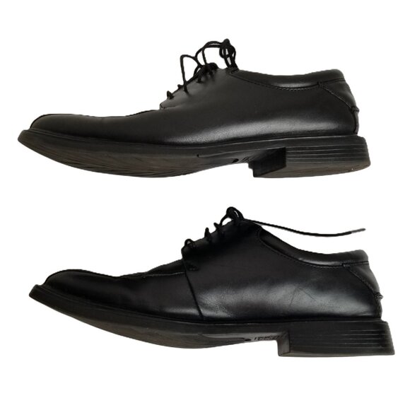 Nunn Bush Black Leather Derby 105 Medium ComfortGel Professional main image 10